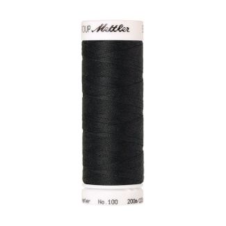 Fil polyester Mettler 200m Couleur n°1282 Charbon