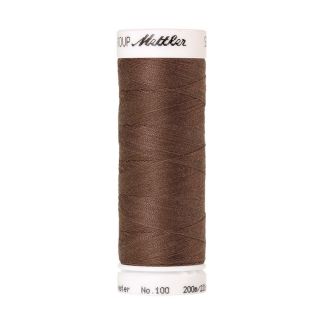 Fil polyester Mettler 200m Couleur n°1380 Espresso