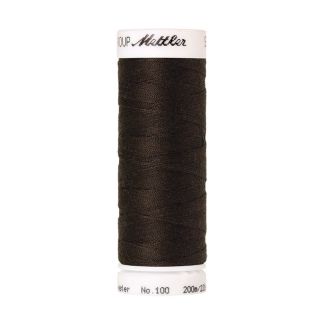 Fil polyester Mettler 200m Couleur n°1382 Poivre Noir