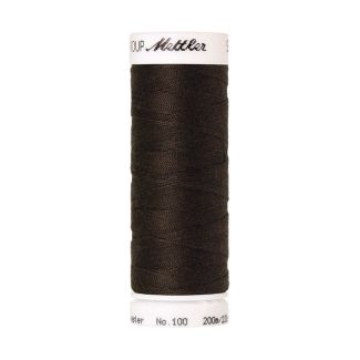 Mettler Polyester Sewing Thread (200m) Color #1382 Black Pepperc