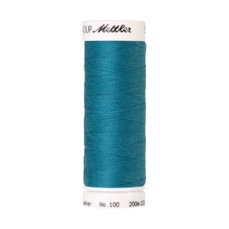 Fil polyester Mettler 200m Couleur n°1394 Bleu Caraïbes