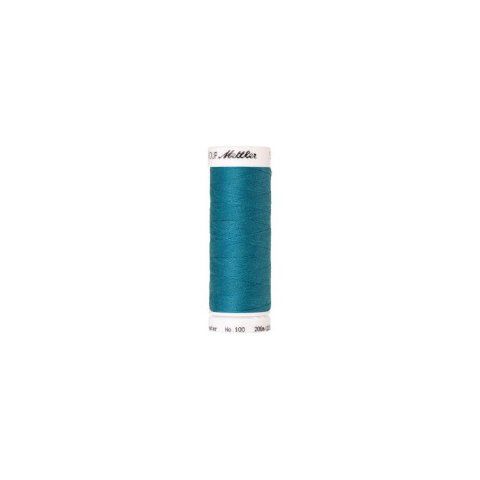 Fil polyester Mettler 200m Couleur n°1394 Bleu Caraïbes