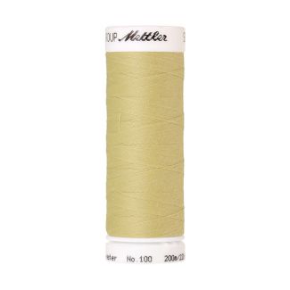 Fil polyester Mettler 200m Couleur n°1412 Citron Givré