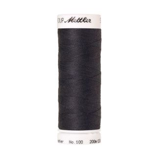 Fil polyester Mettler 200m Couleur n°1452 Etain Foncé