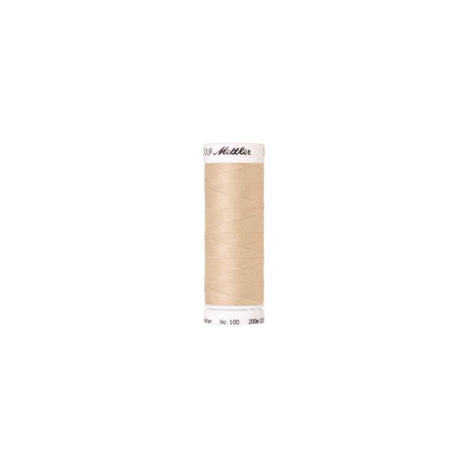 Fil polyester Mettler 200m Couleur n°1453 Champignon de Paris