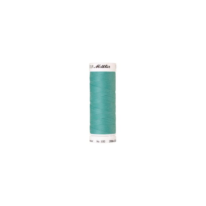 Fil polyester Mettler 200m Couleur n°3503 Jade Bleu