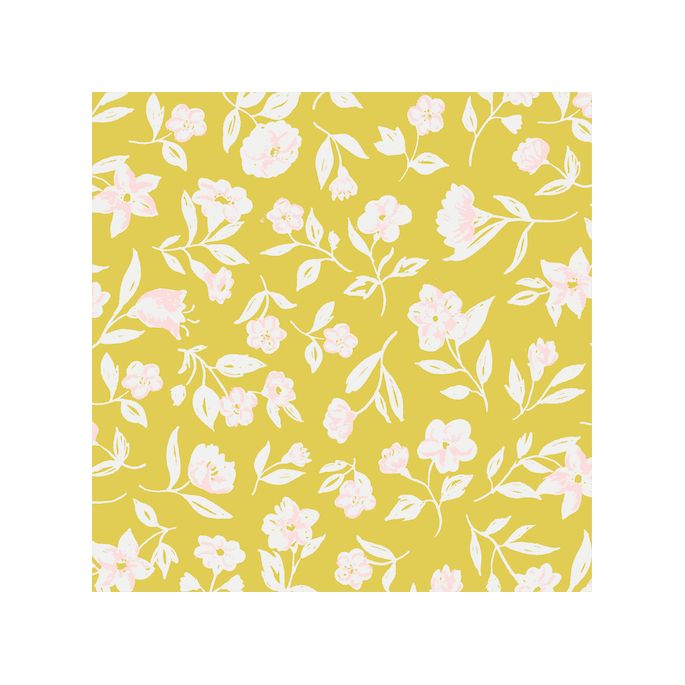 Organic cotton Sateen Wildflower Blossom Cloud9