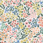 Organic cotton Sateen Wildflower Meadow Cloud9