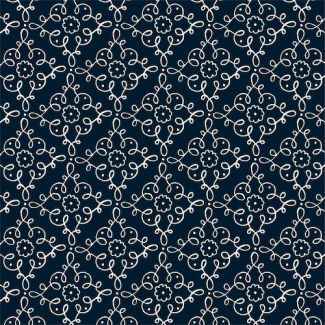 Satin Coton Bio Wildflower Flourish Cloud9