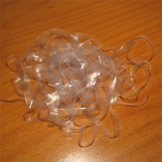 Transparent Elastic Tape 10mm (10m)