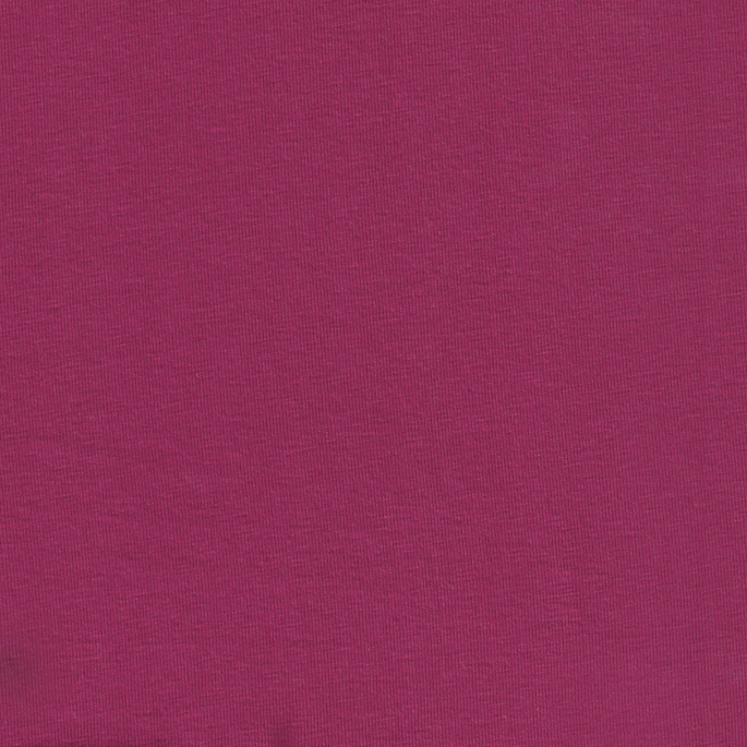 Jersey simple coton bio Framboise