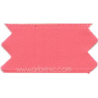 Satin Ribbon double face 11mm Candy Pink (by meter)