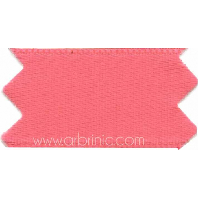Satin Ribbon double face 11mm Candy Pink (by meter)
