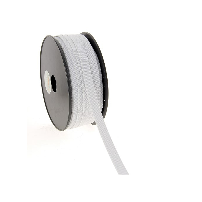 Soft Stretch Elastic White 11mm (50m roll)