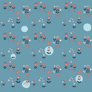 Coton Bio imprimé Modern Love Modern Meadow Monaluna