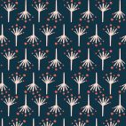 Organic cotton print Modern Love Twilit Forest Monaluna