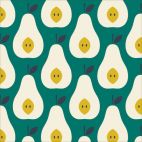 Organic cotton print A Walk Remembered Juicy Pears Cloud9