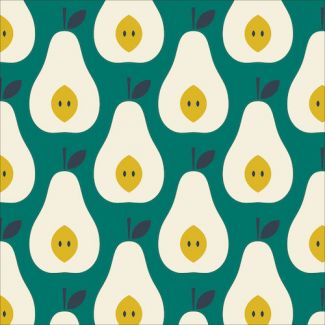 Organic cotton print A Walk Remembered Juicy Pears Cloud9