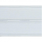 Buttonhole Elastic White 20mm (by meter)