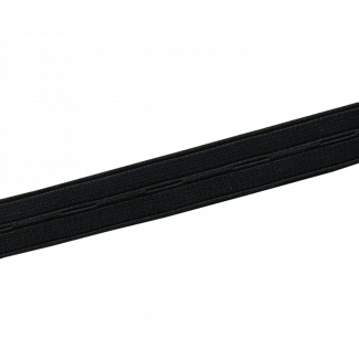 Elastique Boutonnière Noir 20mm (au mètre)