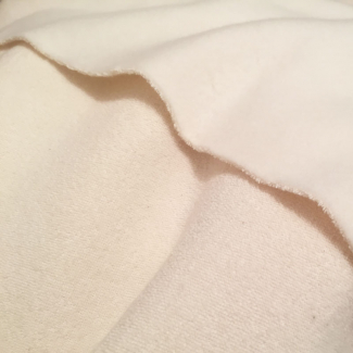 Organic cotton fleece and micro terry combo fabric (40m roll)