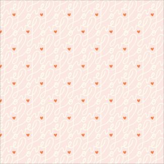 Popeline Coton Bio Universal Love All is love Cloud9