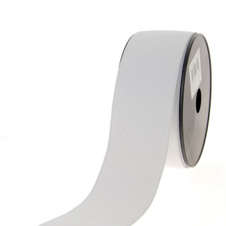 Ribbed Elastic White 60mm (by meter)