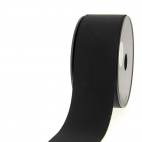 Ribbed Elastic Black 60mm (12.5m roll)