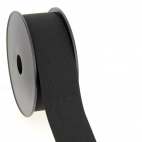 Woven Elastic Black 50mm (12m roll)