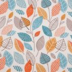 Organic cotton jersey Autumn Leaves