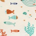 Organic cotton jersey Ocean Party