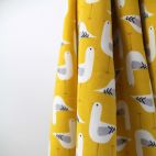 Organic cotton jersey Yellow Seagull