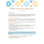 Fiches couture pour petites mains