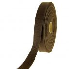 Cotton Webbing 30mm Chocolate (15m roll)