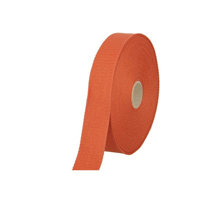 Cotton Webbing 30mm Salmon (15m roll)