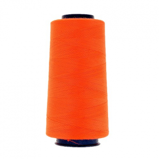 Polyester Serger and sewing Thread Cone (2743m) Neon Orange