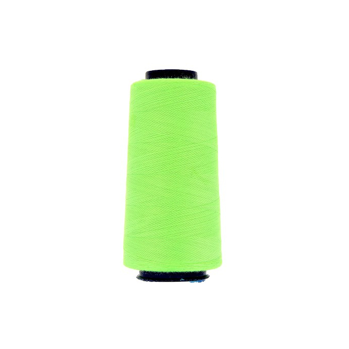 Polyester Serger and sewing Thread Cone (2743m) Neon Green