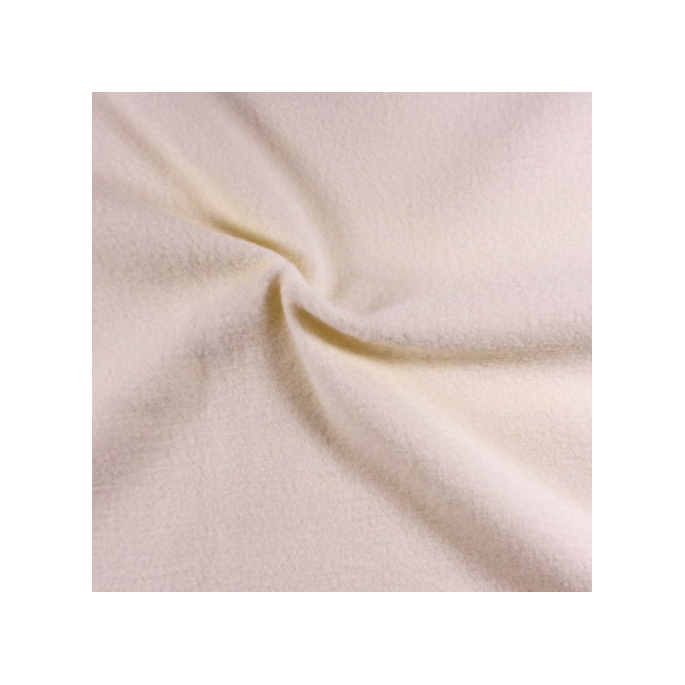 Single side Microfleece Eggshell