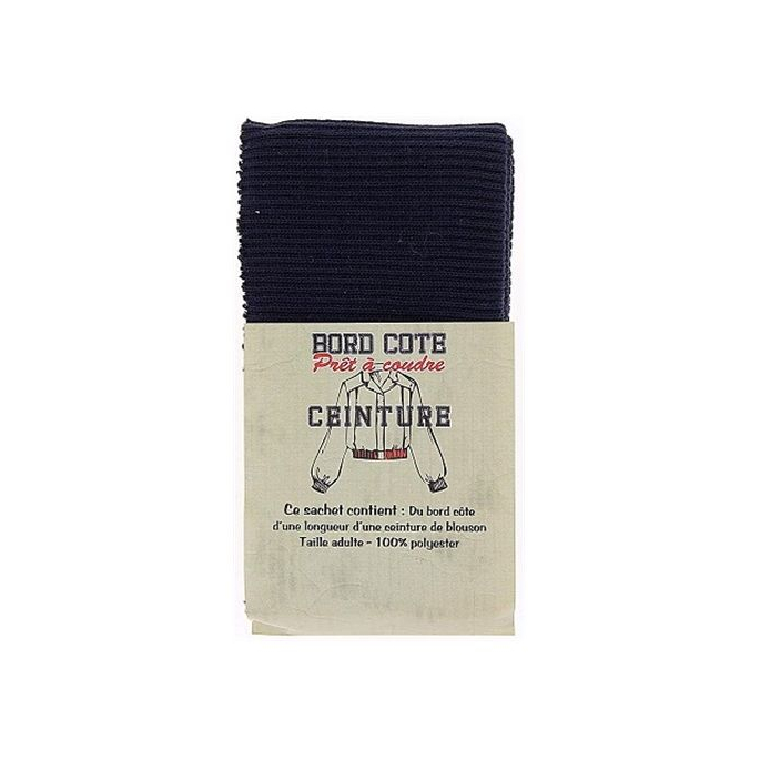 Coat Waist Binding Ready to sew Navy