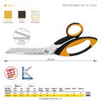 Heavy Duty TecX2 Scissors 25cm Finny Kretzer