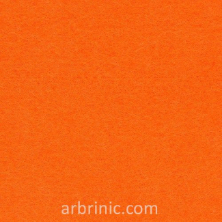 Felt Sheet A4 Orange