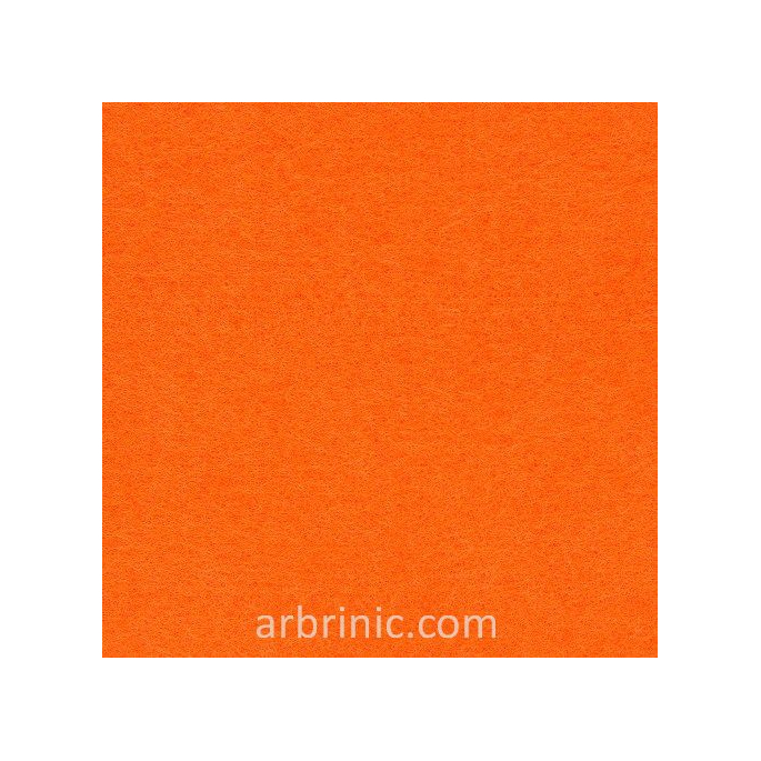 Feutrine Feuille A4 Orange