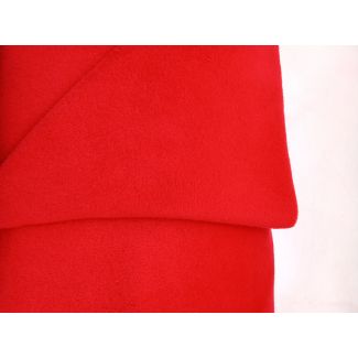 Polaire épaisse 300g Laize 150cm Rouge Hermes (au mètre)