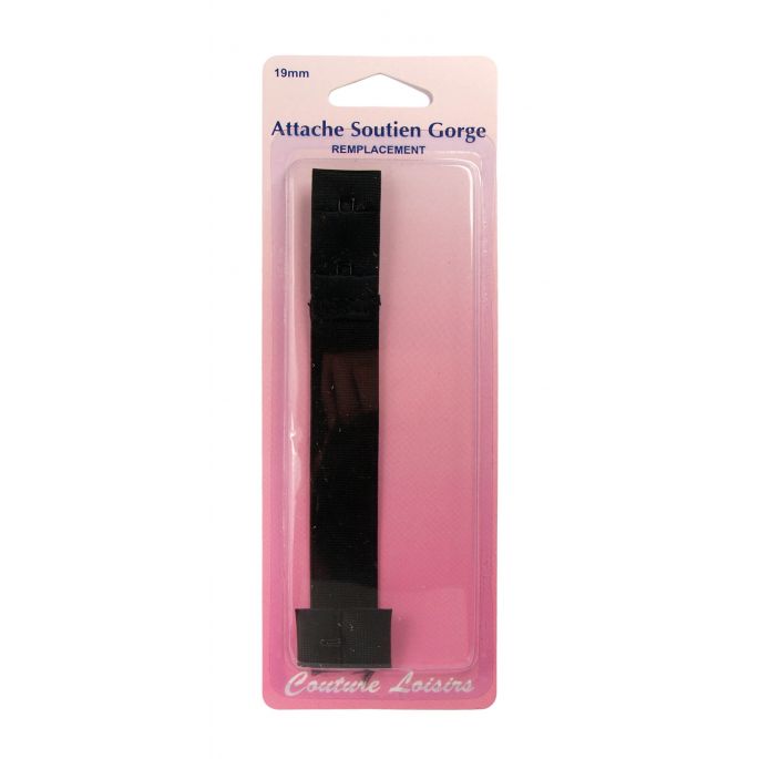 copy ofBra extender 19mm 1 hook - Black