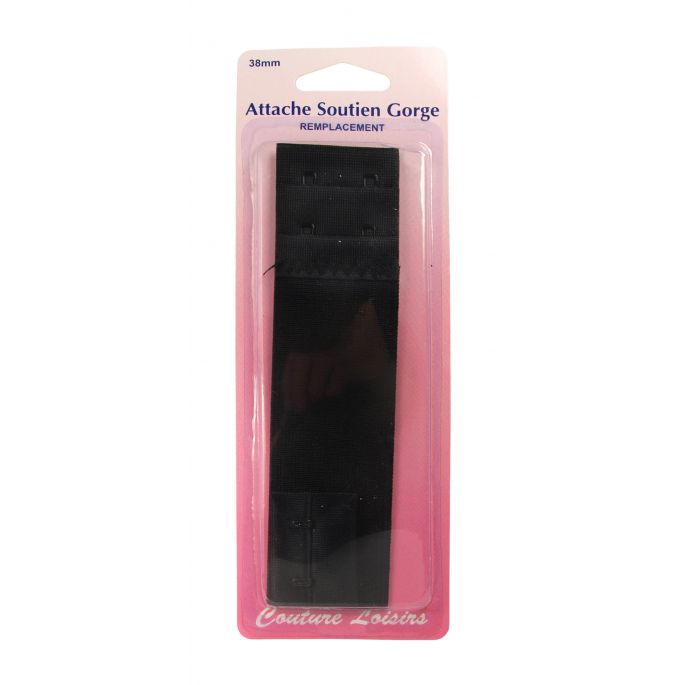 copy ofBra extender 38mm 2 hooks - Black