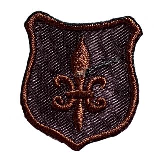Iron-on Embroidery Patch Fleur de Lys