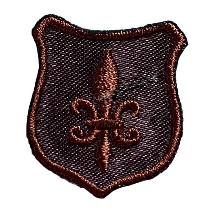 Ecusson broderie Fleur de Lys