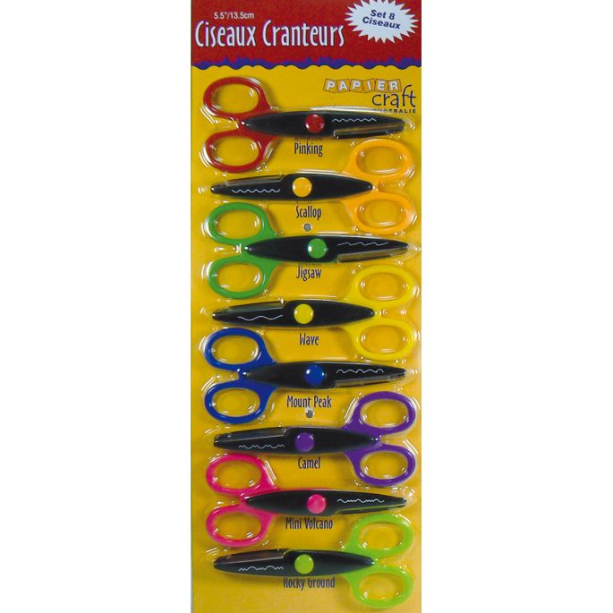 Paperkraft cissors (8 pairs)