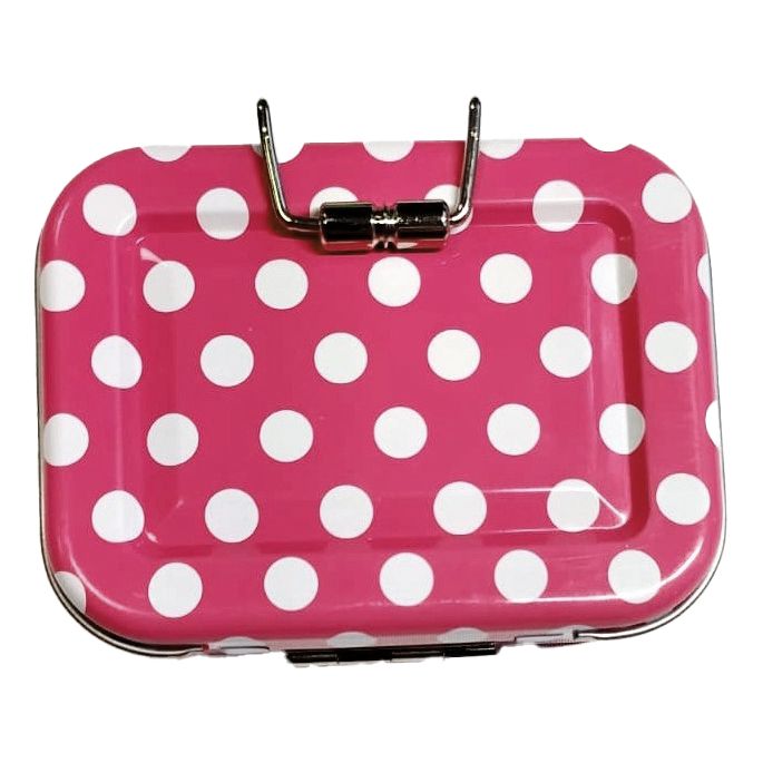Kit de couture Boite métal - Rouge