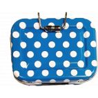 Kit de couture Boite métal - Bleu